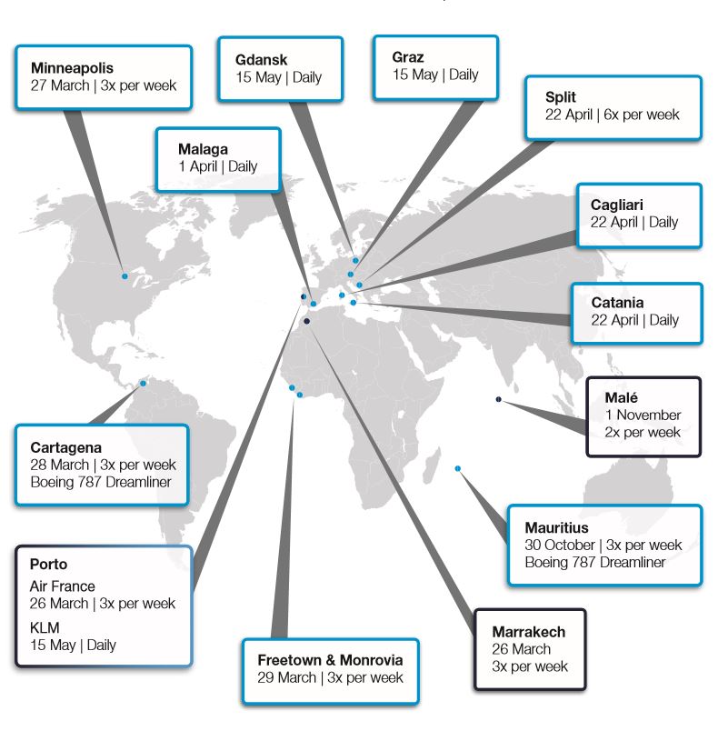 Air France KLM Worldwide Update 2017